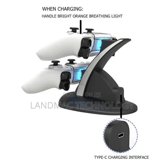 Dual USB Charging Stand for PS4