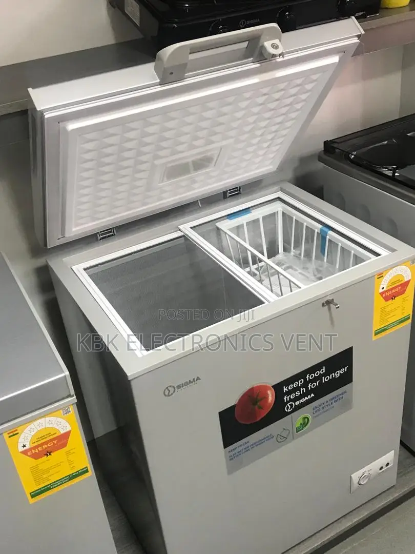Sigma 150liter Chest Freezer With Glass Top