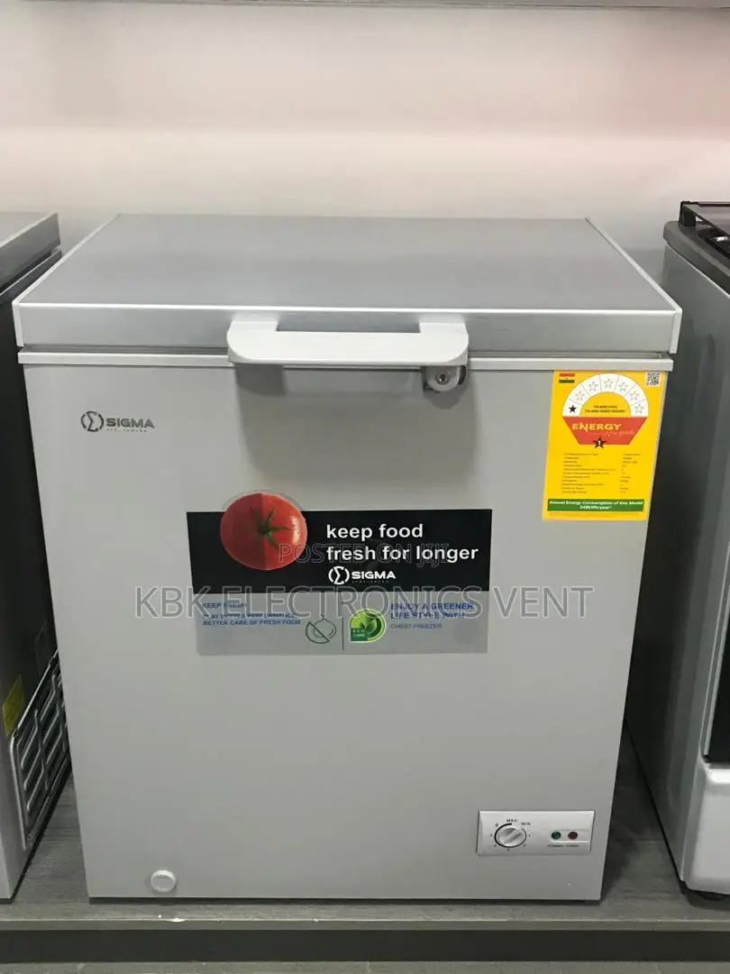 Sigma 150liter Chest Freezer With Glass Top