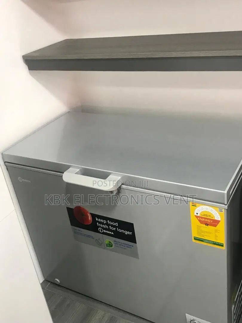 Sigma 227liter Chest Freezer With Glass Top