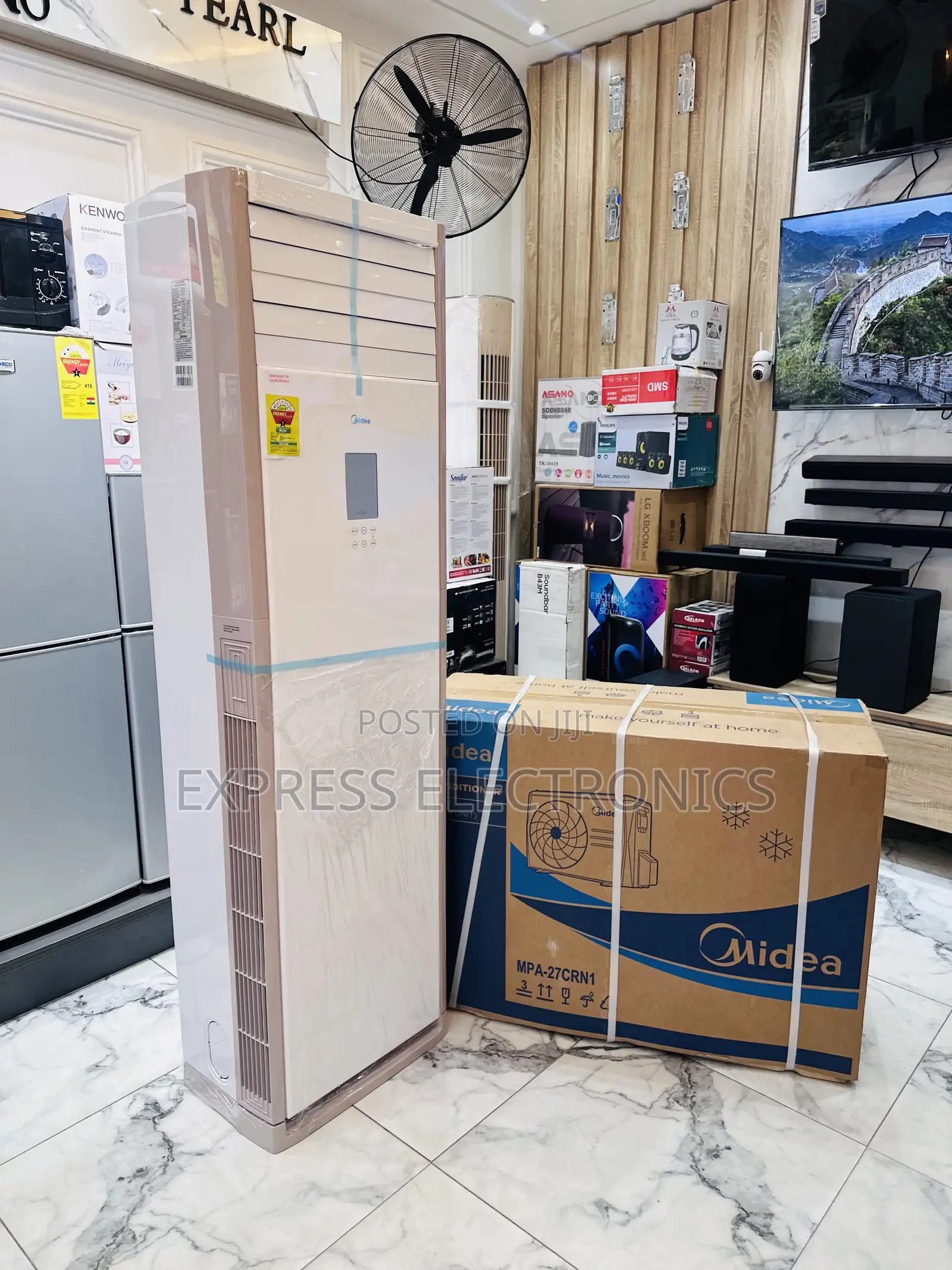 Powerful Airflow Floor Midea 3hp Spout Air Conditioner