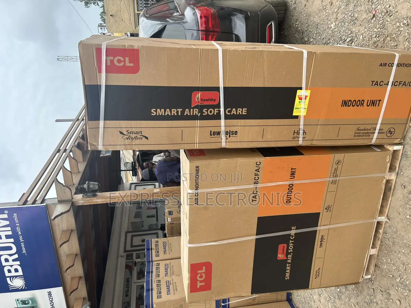 5hp Fast Chill TCL 5hp Split R410 Floor AC White