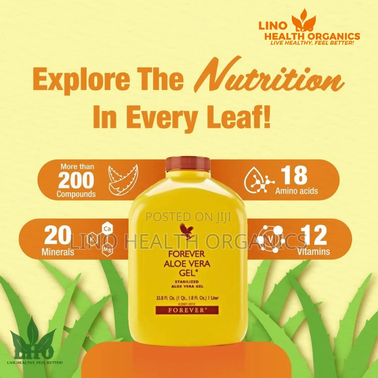Aloe Vera Gel Certified Detox Drink/Juice FLP