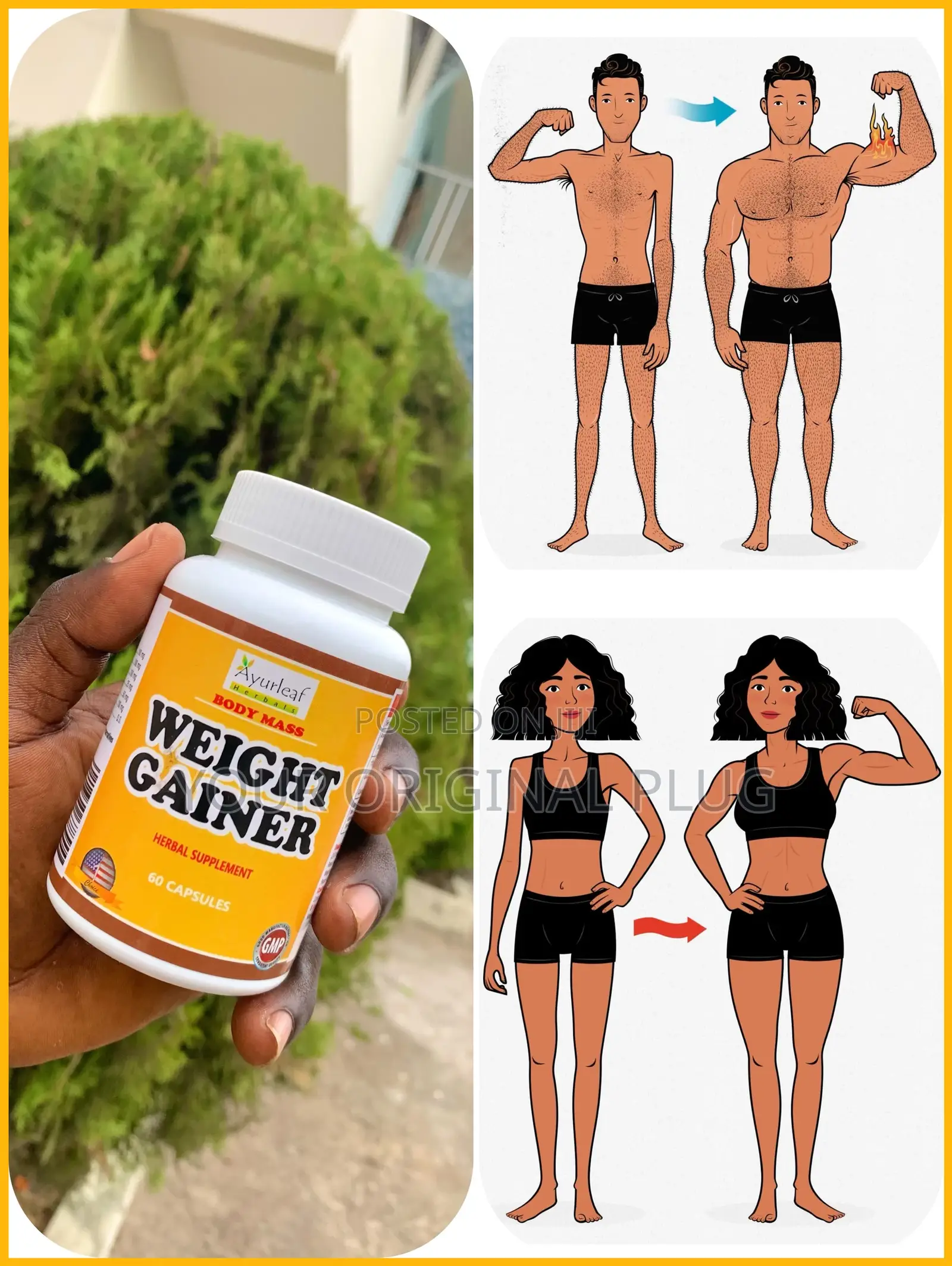 Ayurleaf Weight Gainer For Men And Women.