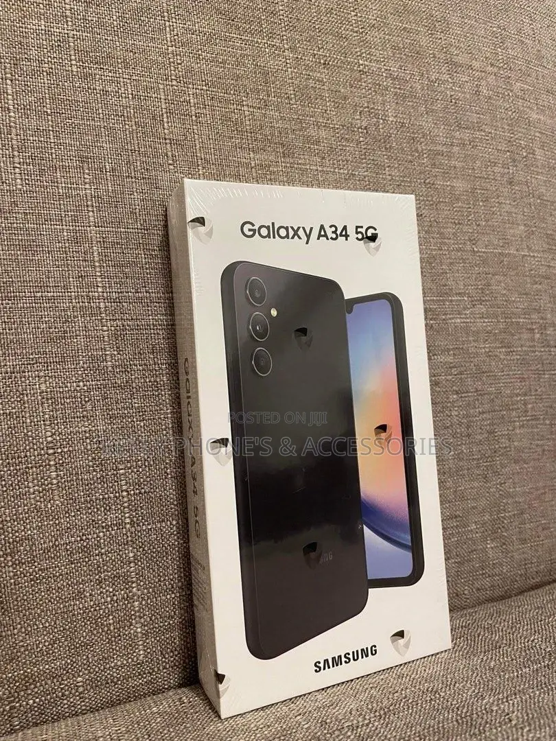 New Samsung Galaxy A34 5G 256 GB Black