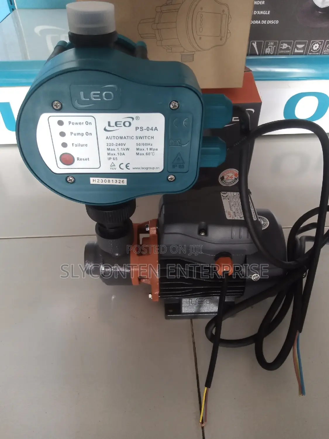 Leo 0.5hp Automatic Water Pump Complete Set