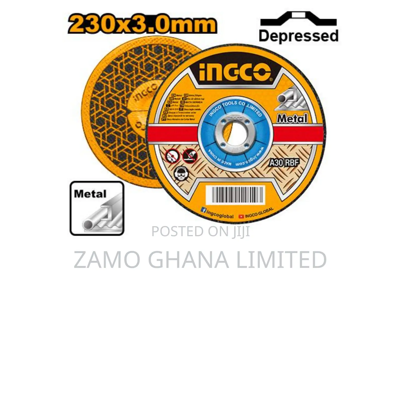 Abrasive Metal Cutting Disc - McD302301