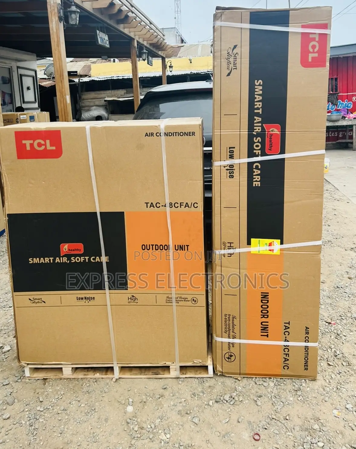 Available Now TCL 5hp Split Floor Standing White.