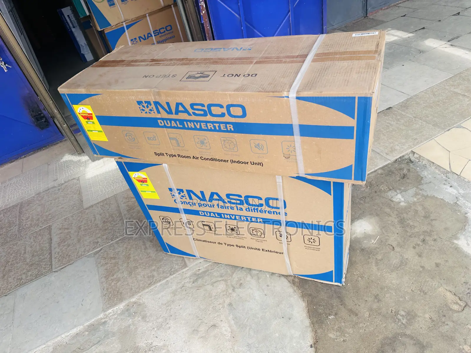 2.Hp Nasco White. Dual Inverter