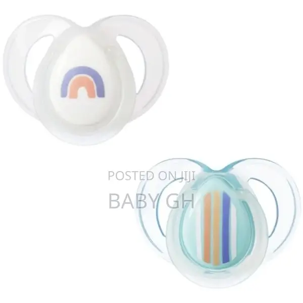 Tommee Tippee Night Time Orthodontic Soothers 6-18m 2 Pack
