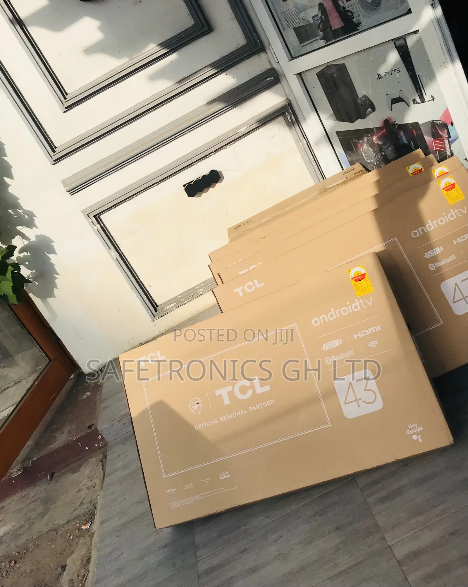 HDR TCL 43 Inches Glossy Black Led S5400 Electric Tv