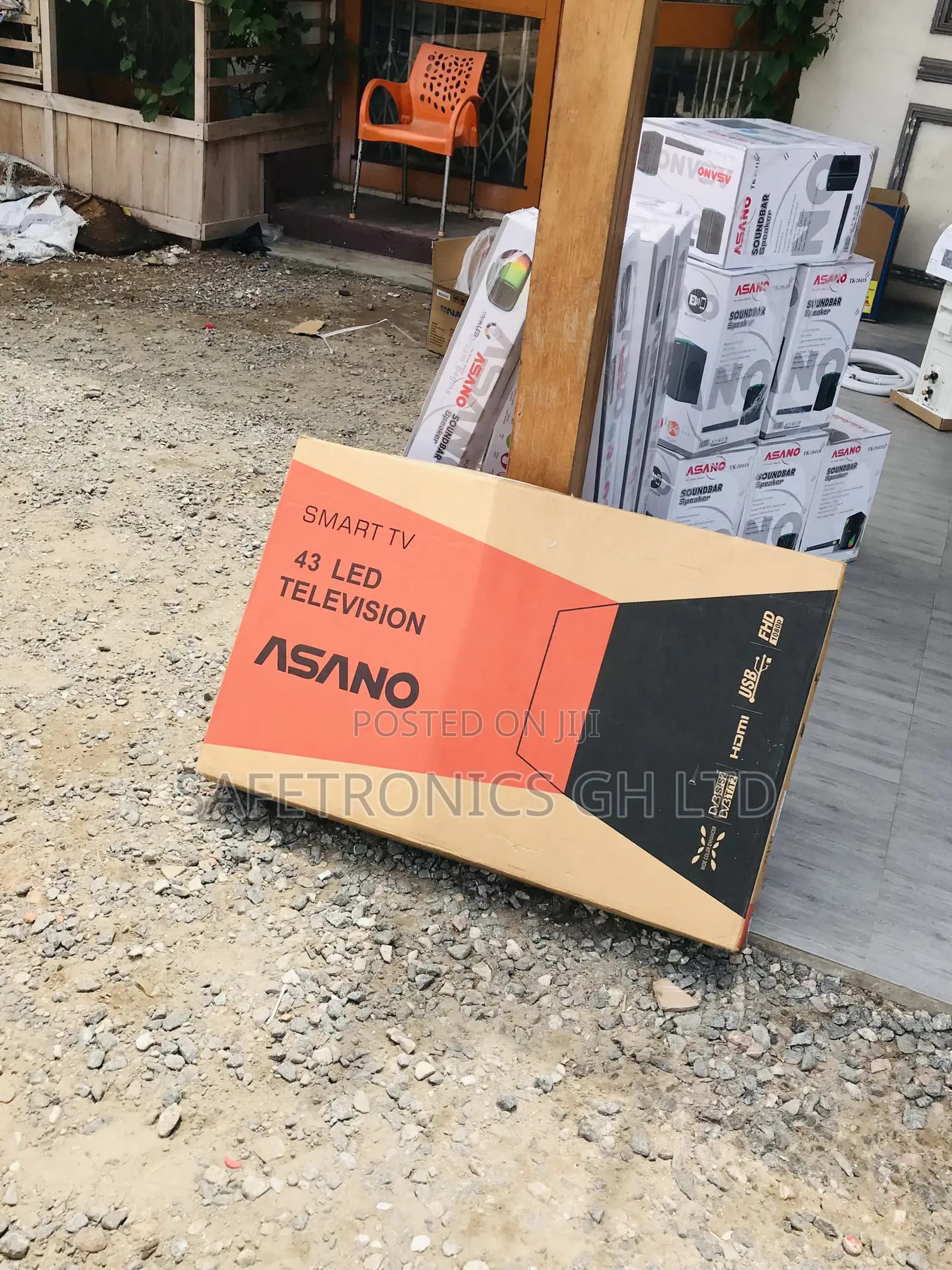 Glossy Smart Led Asano Electric 43 Inches Tv