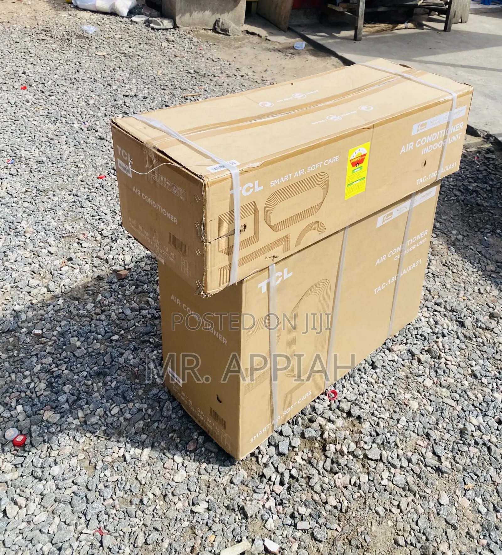 Elegant White TCL 2.0hp Split Type Air Conditioner(White).