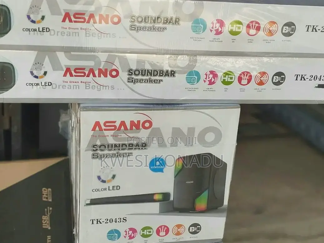 Asano Tk2043s Long Deep Bass Soundbar