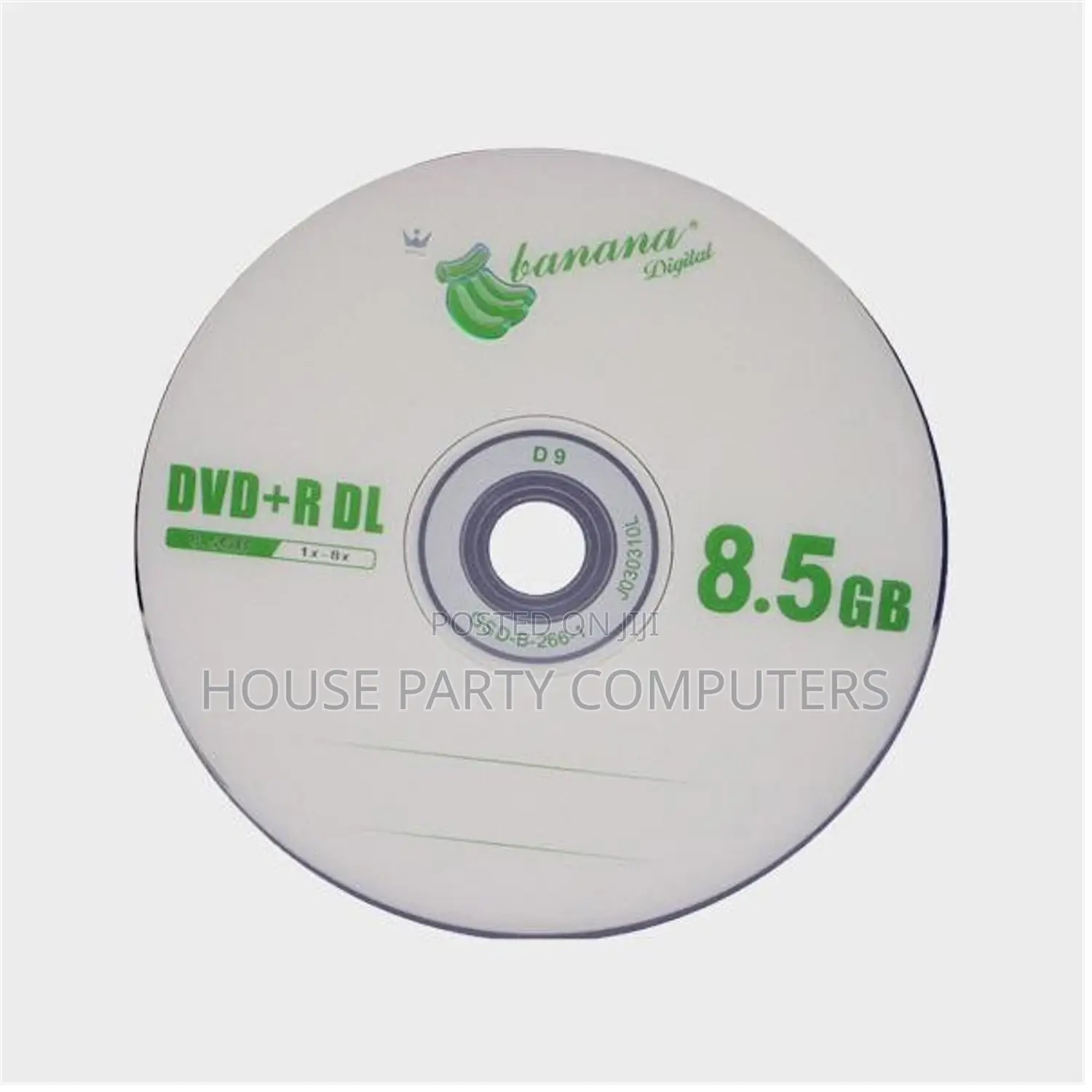 DVD+R DL Blank DVD Dual 8.5 GB (10pack)