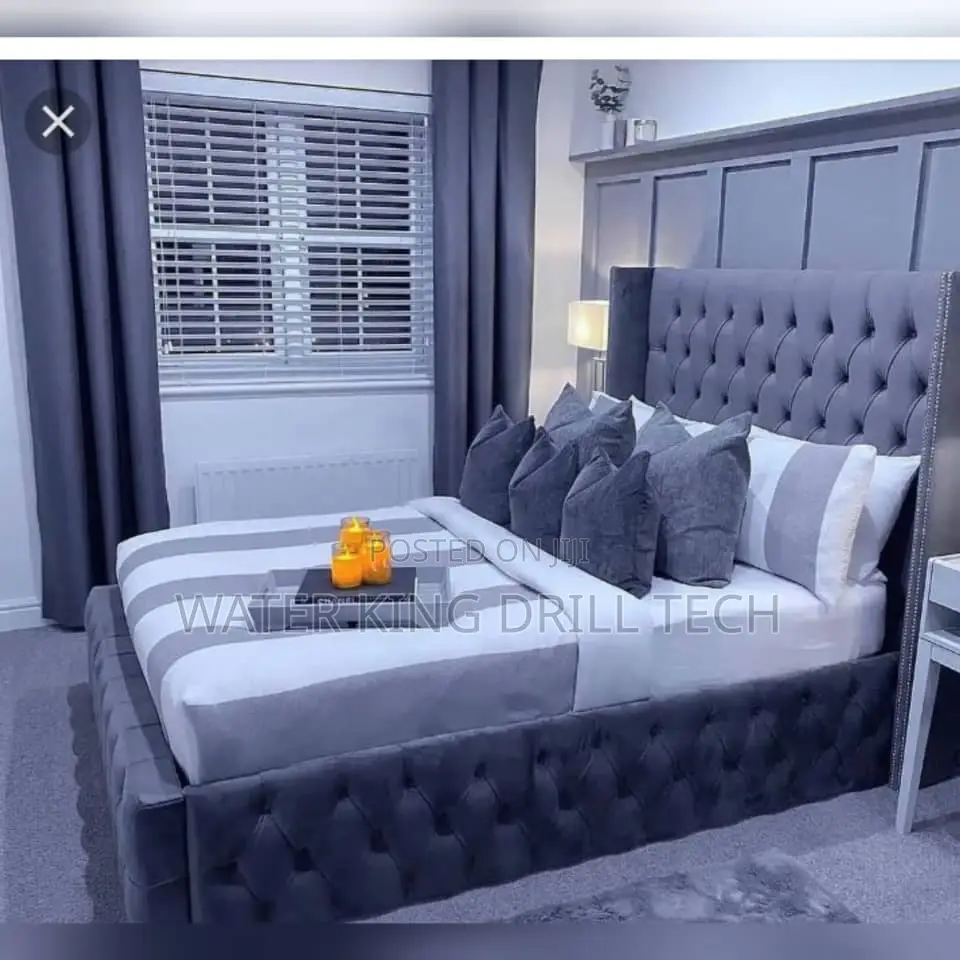 Queen Size Bed Frames With Side Drawers and Mattress