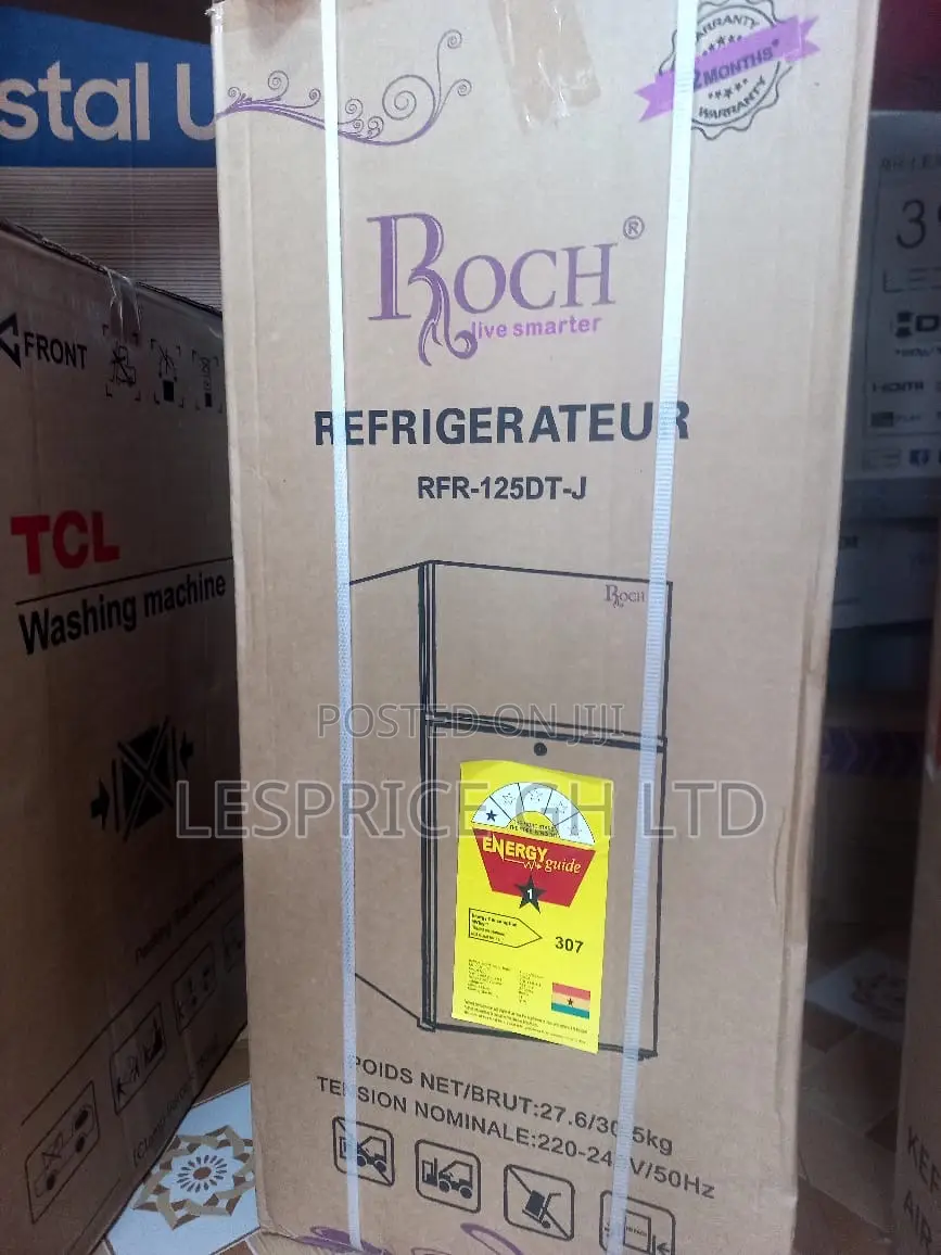 Selected//Roch 95L Double Door Fridge