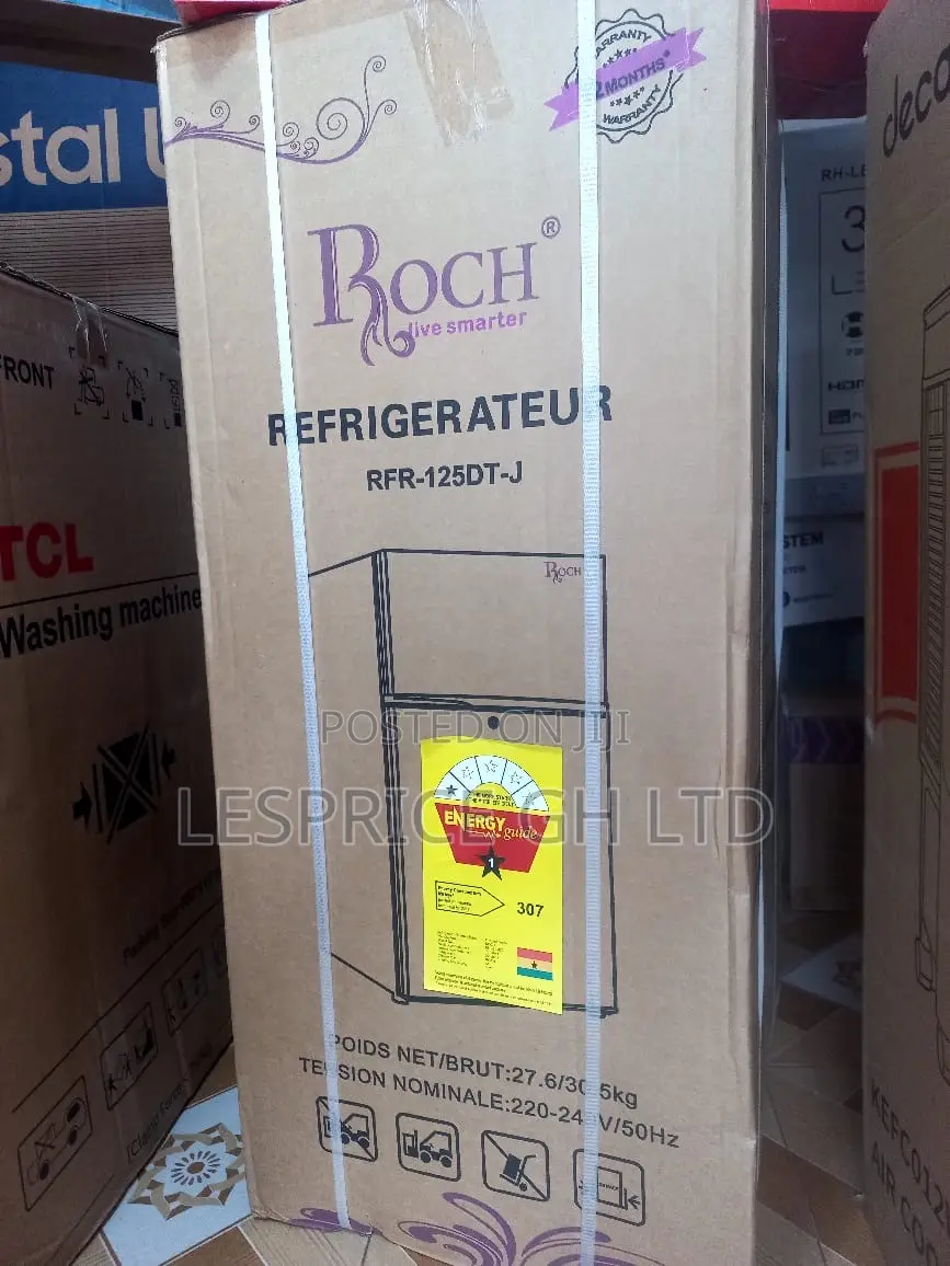 Roch 95L Table Top Double Door Refrigerator