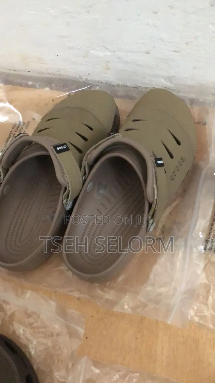 Leather Crocs
