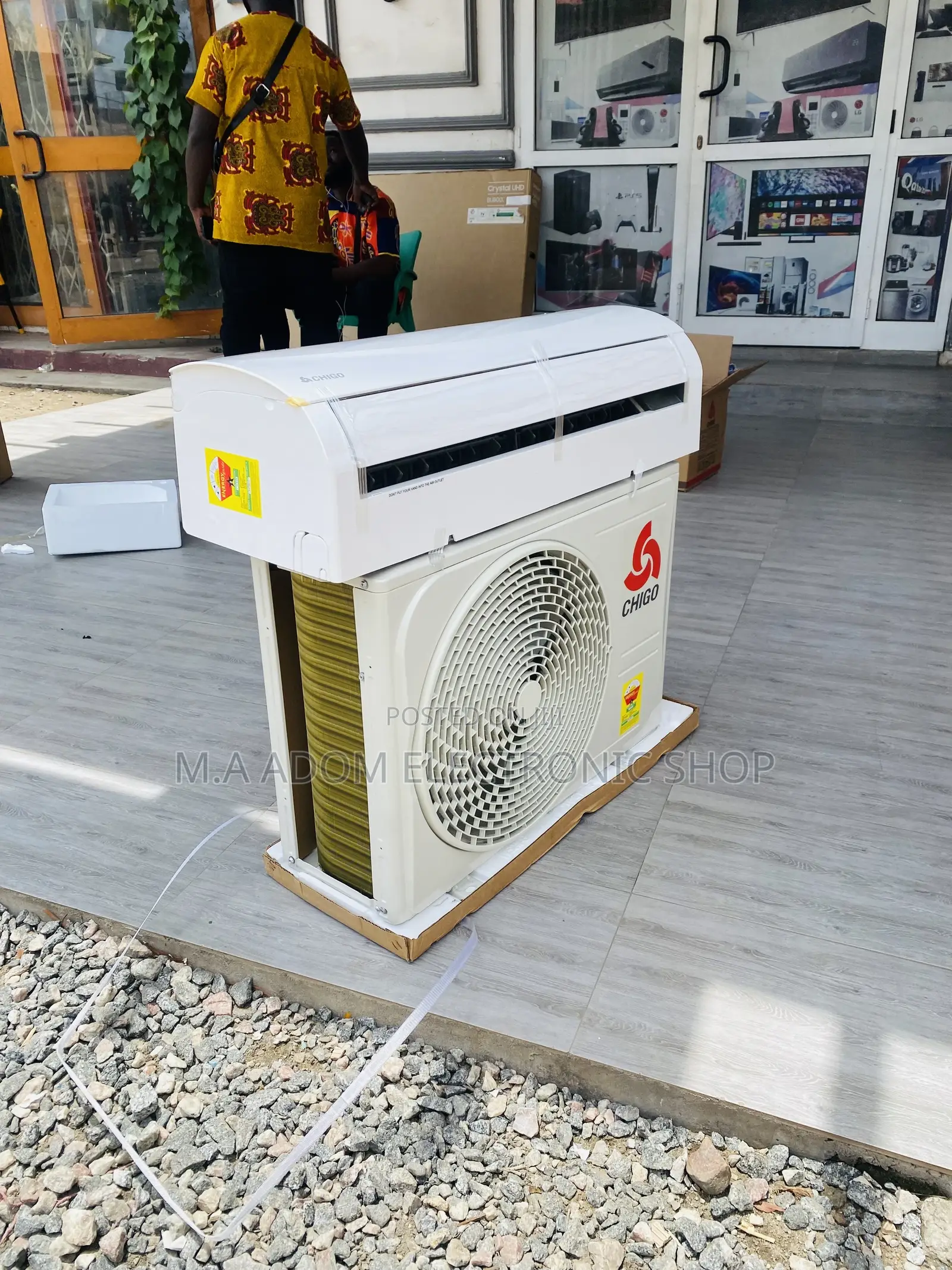 Fabulous Chigo 1.5hp Split Type Air Conditioner(White)R410.
