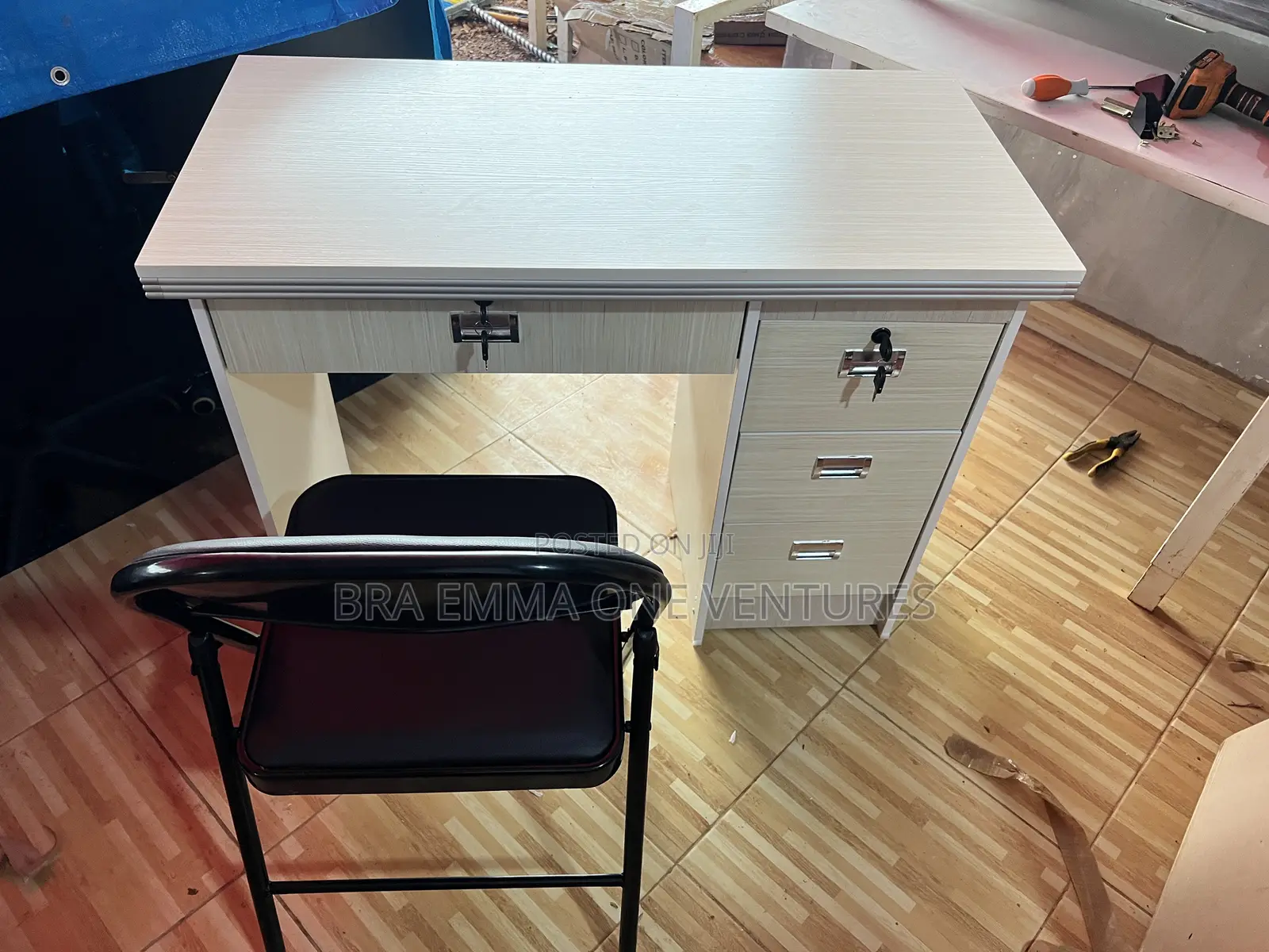 Brand New Table and a Foldable Chair
