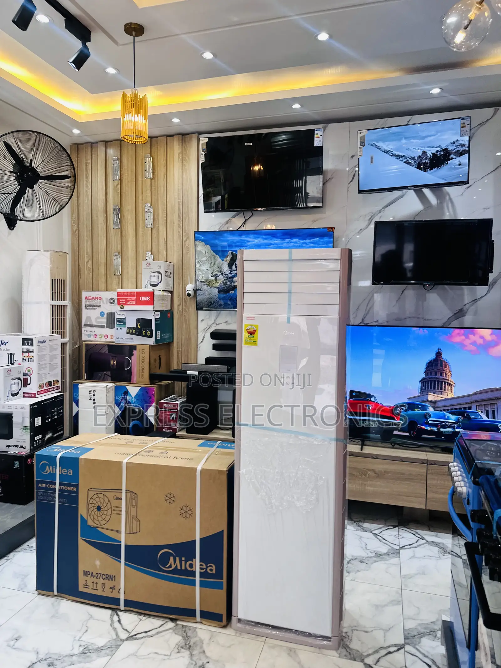 Call and Order for Midea Floor. Standing. AC 3hp