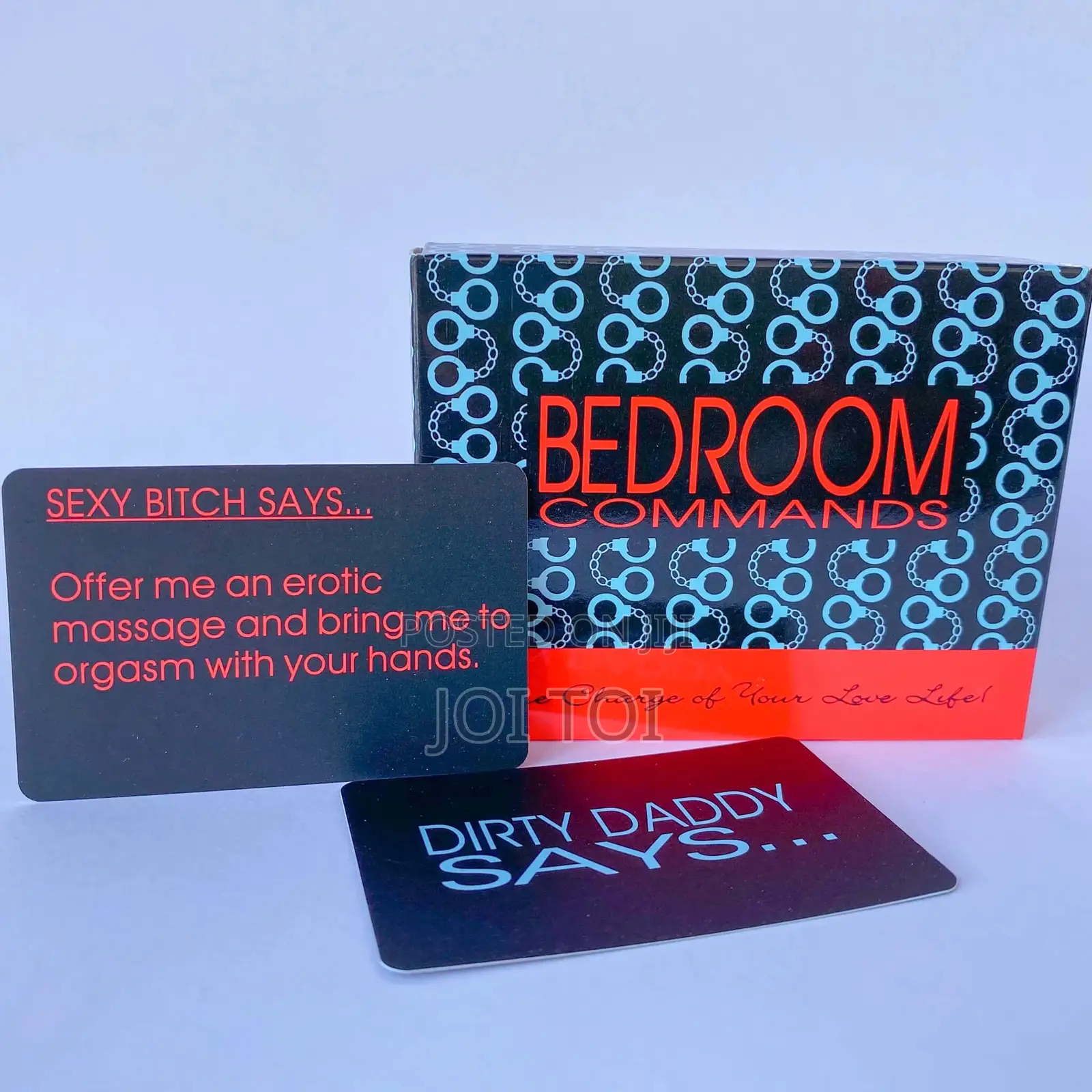 Bedroom Commands Game Cards