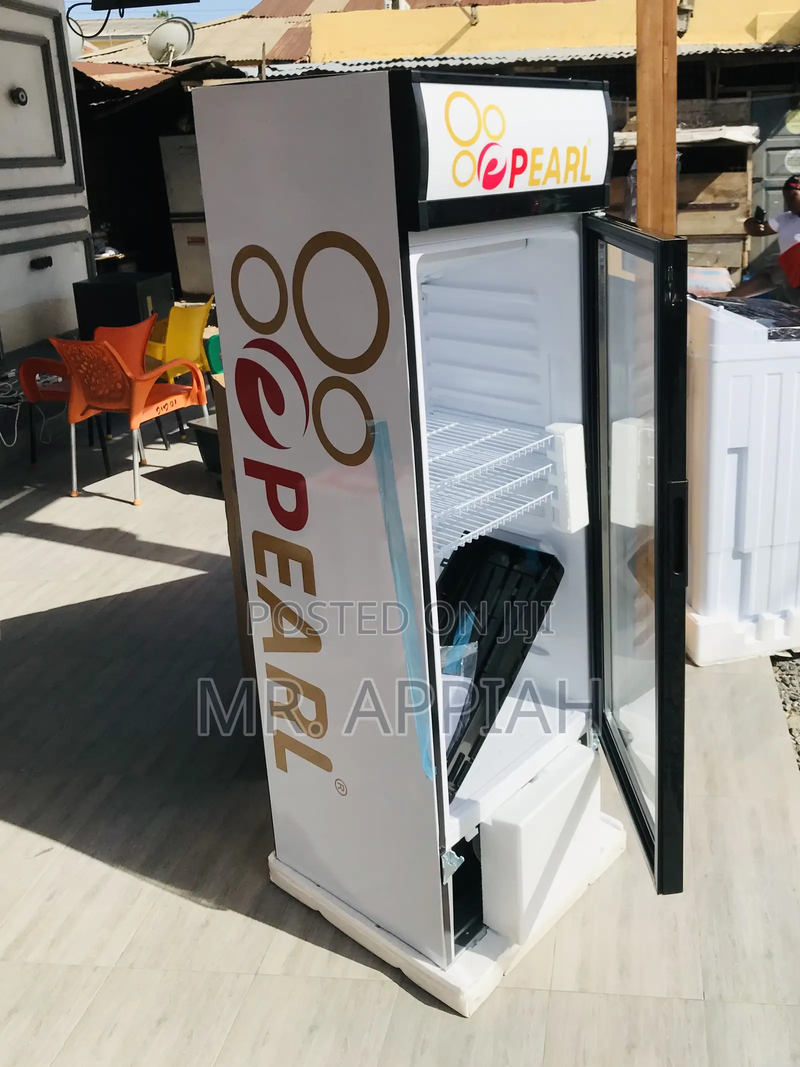 Shop Quality Pearl Single Door Display Fridge(PVC-316).