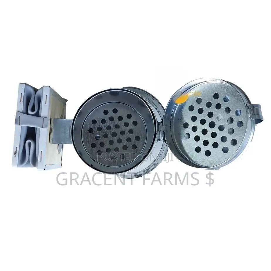 Standard Galvanized Beekeeping Smoker With Removable Bucket