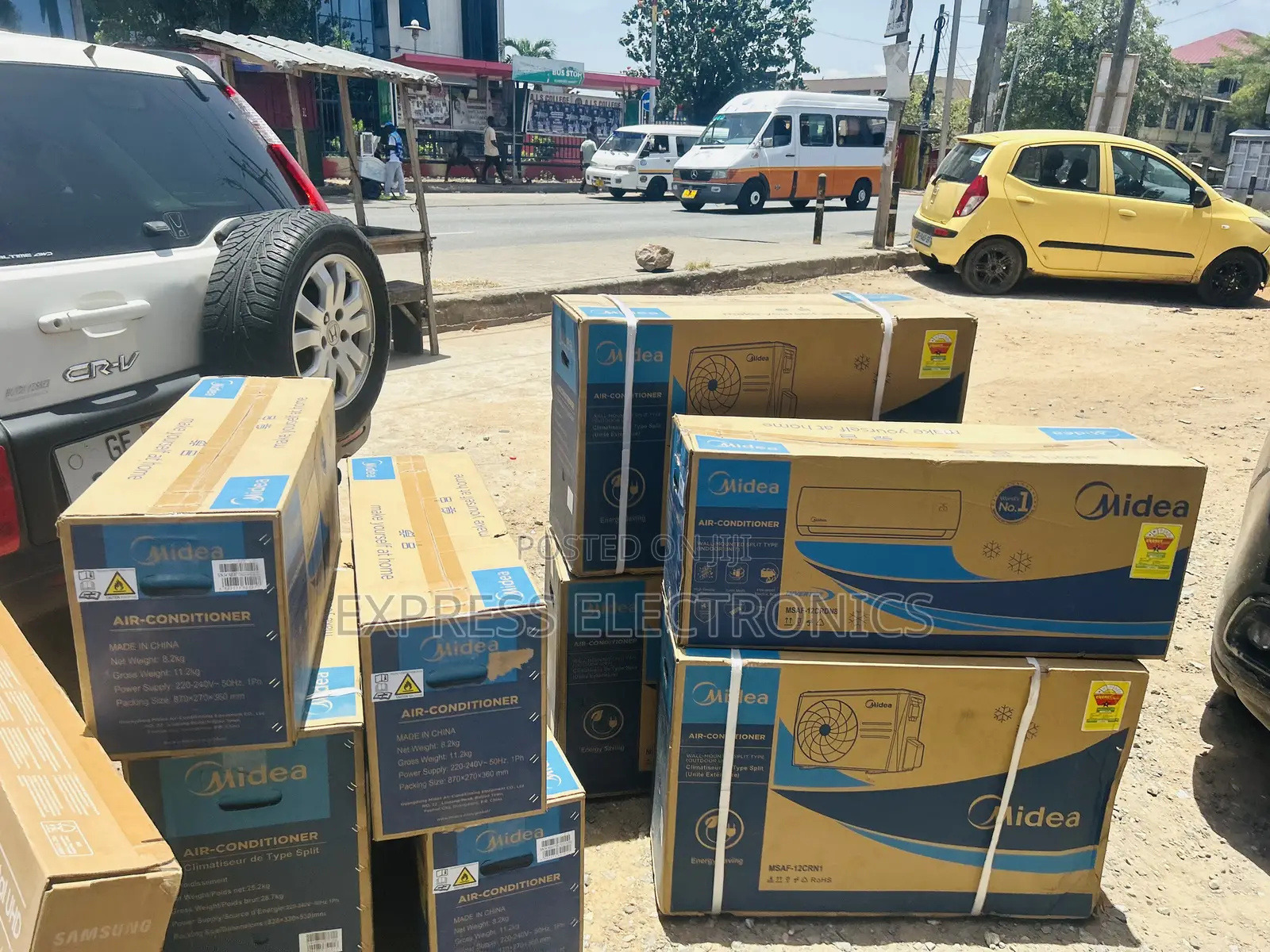 1.5hp Split Midea White Air Conditioner  
