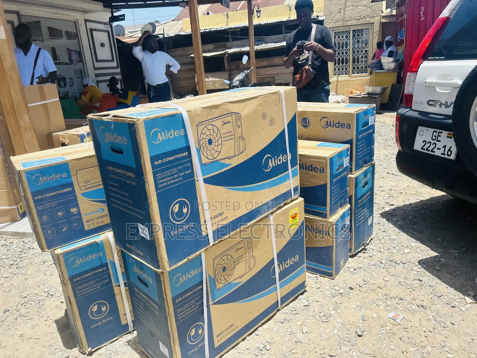 Midea 2.5hp Split R410 Midea White
