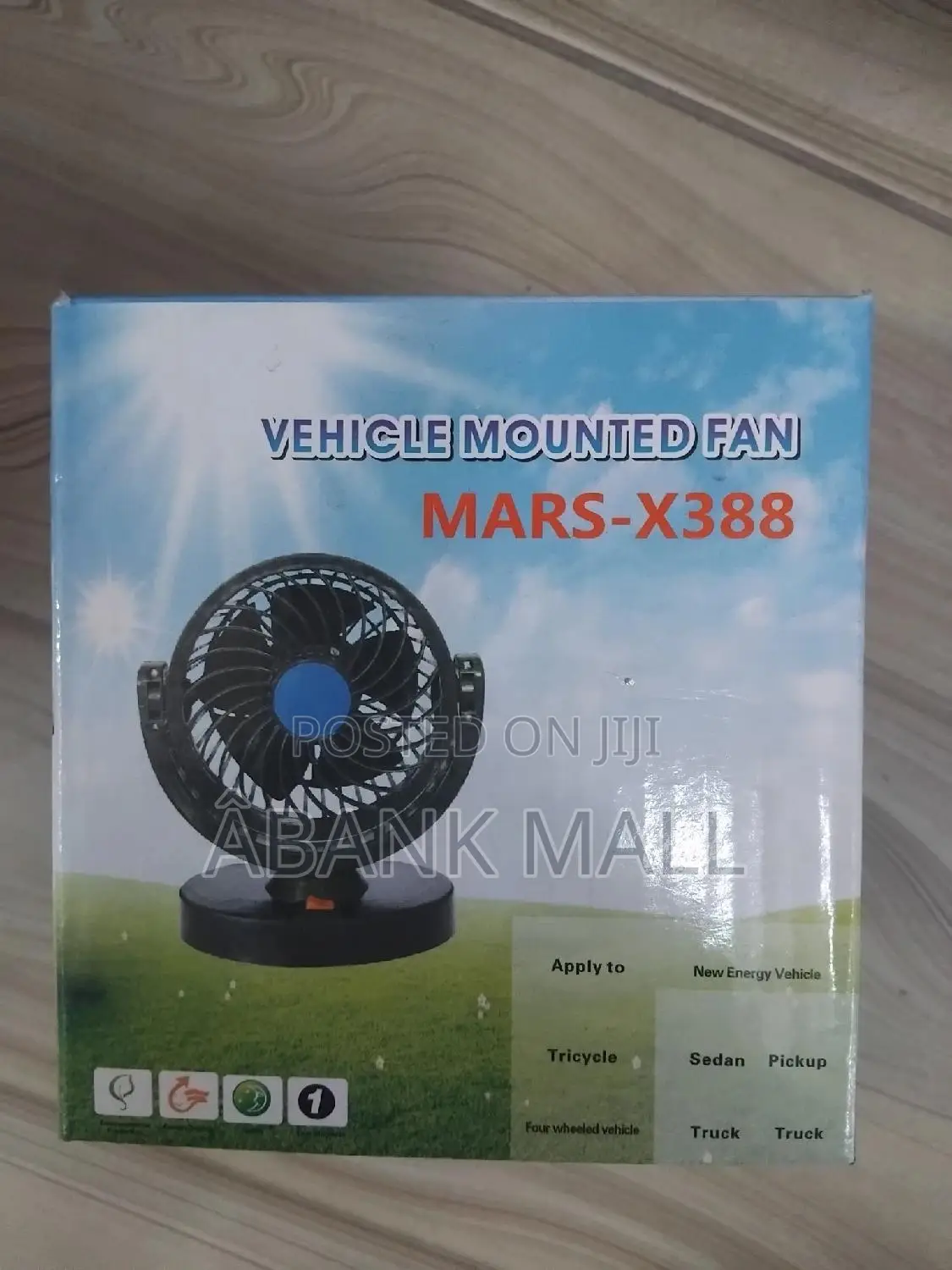 Vehicles Mounted Fan