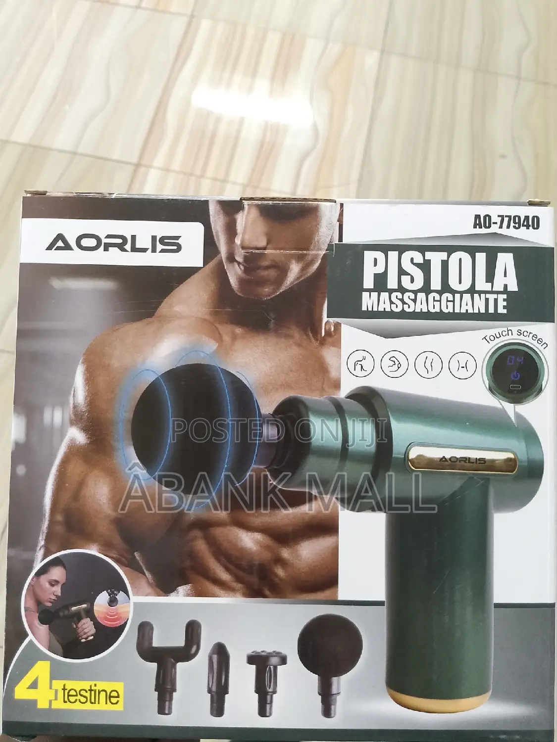 Touch Screen Massage Gun