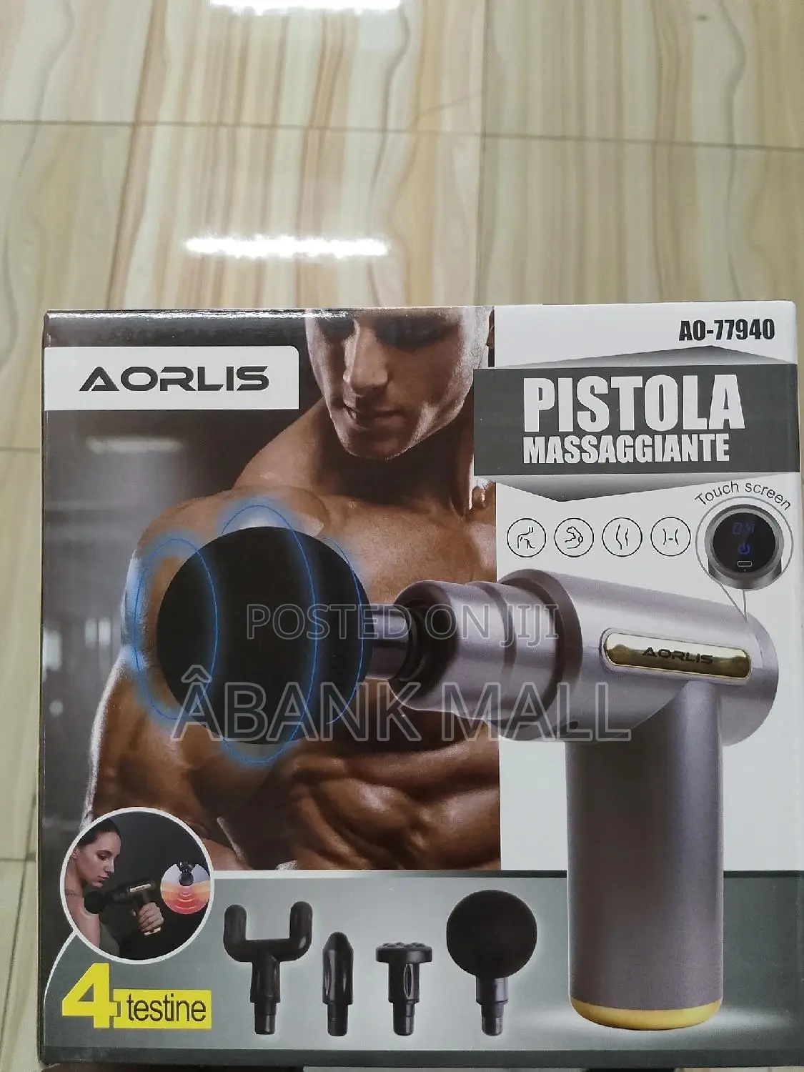 Touch Screen Massage Gun