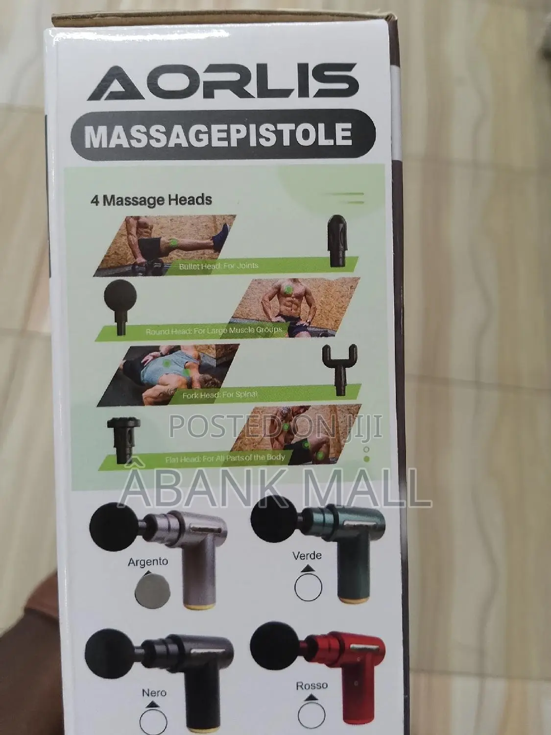 Touch Screen Massage Gun