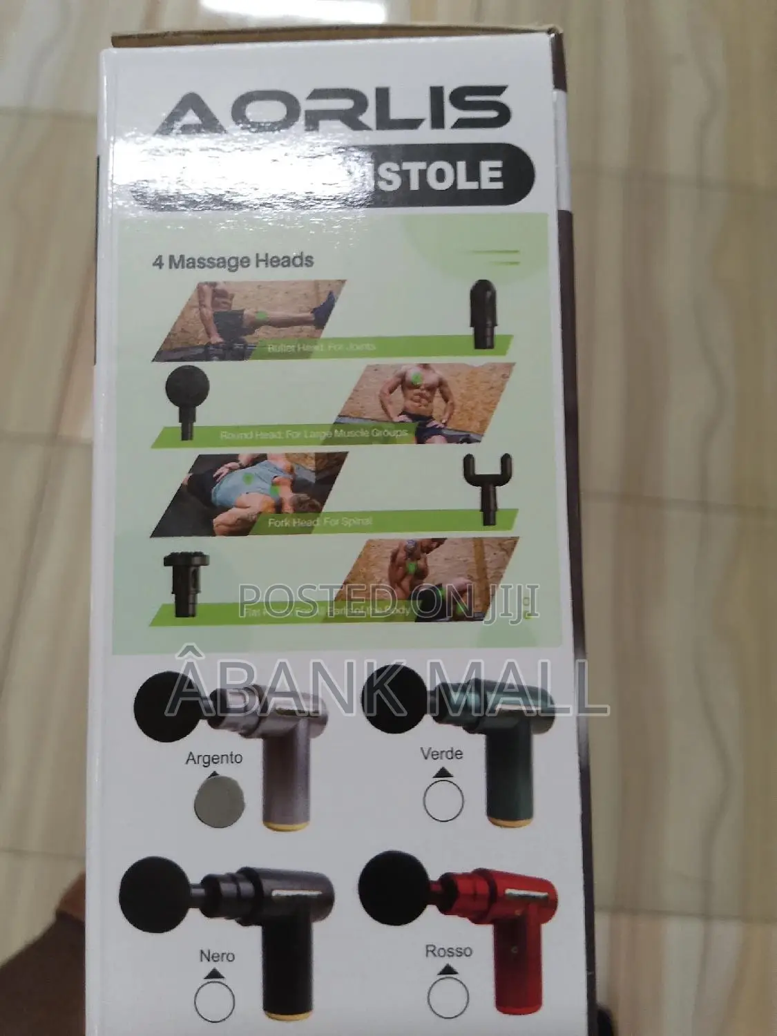 Touch Screen Massage Gun