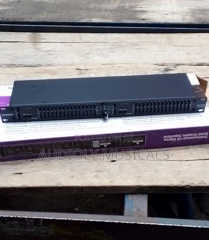 Supermulti EQ215 15-Stereo Band Equalizer