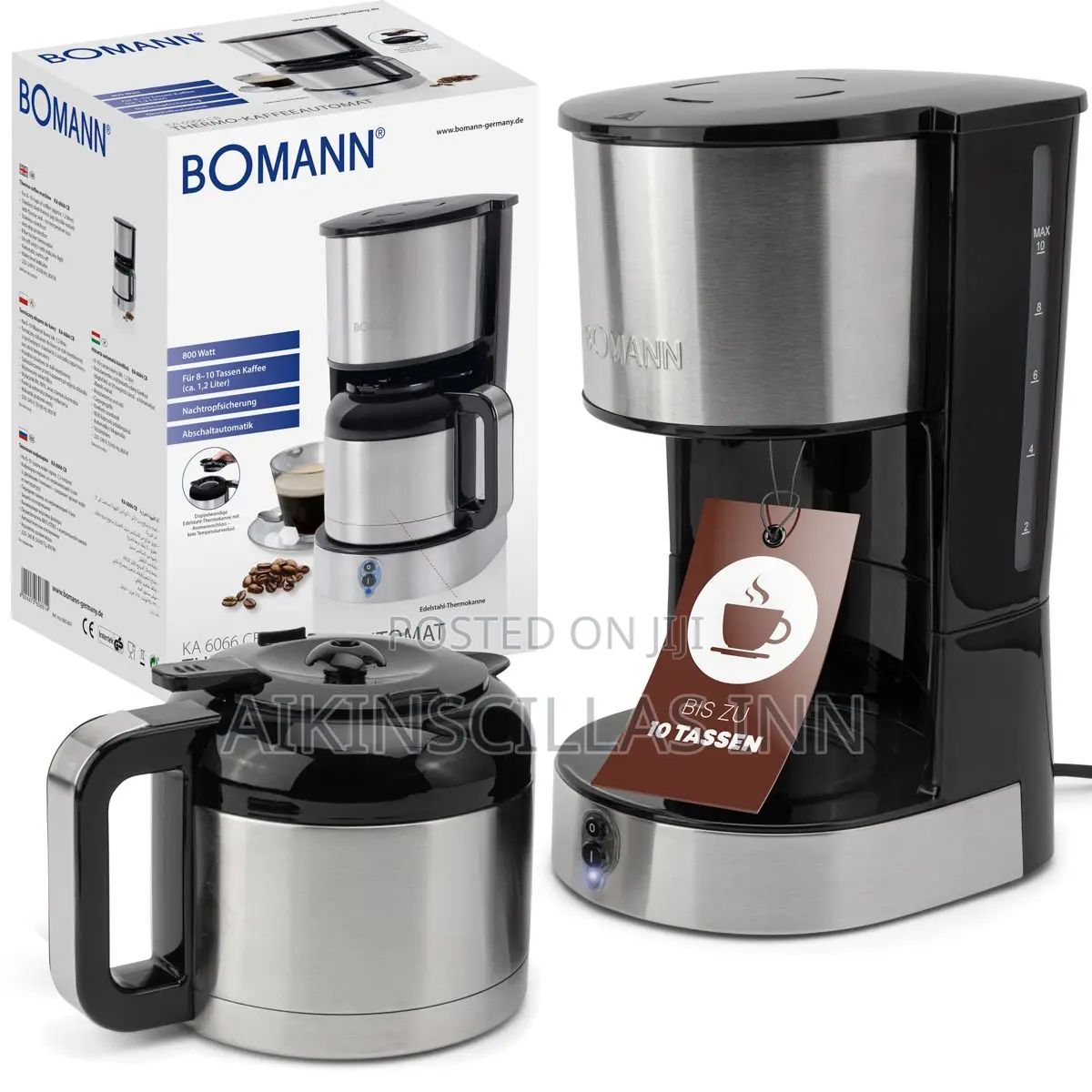 Bomann Stainless Coffee Maker