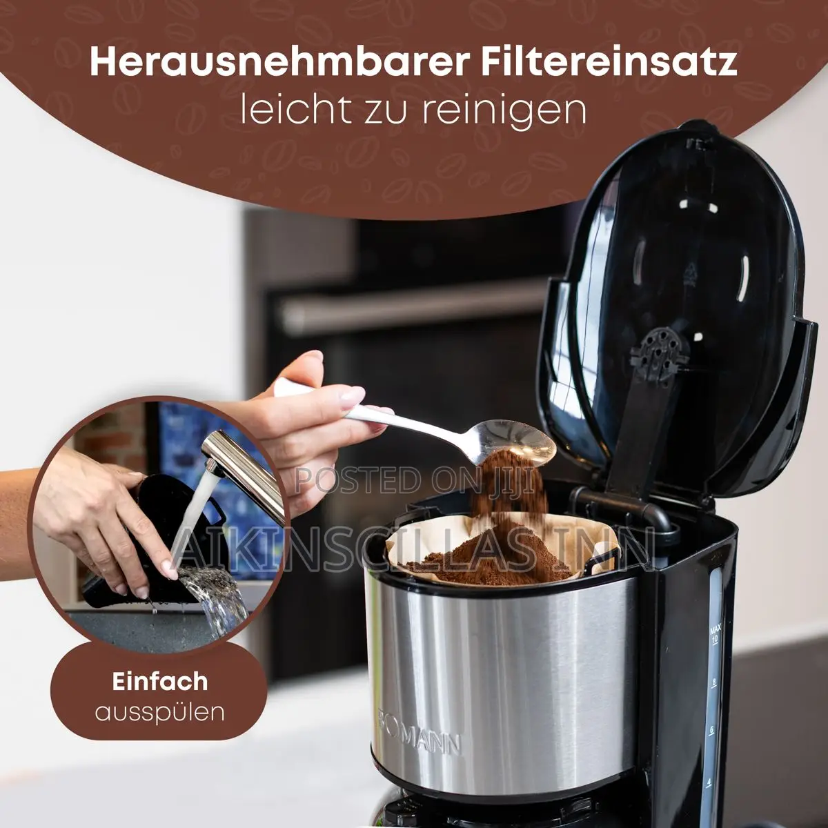 Bomann Stainless Coffee Maker