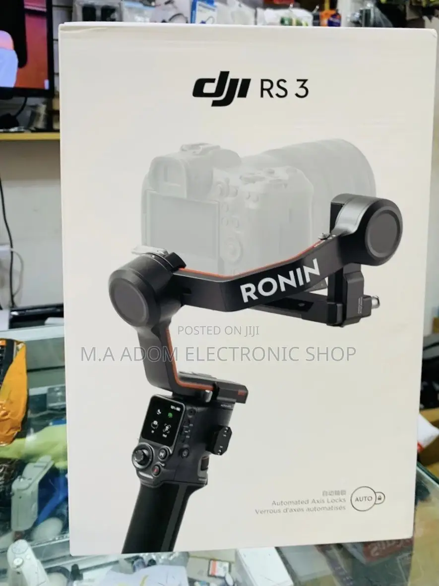DJI RS 3,3 Axis Gimbal for DSLR and Mirrorless Camera.