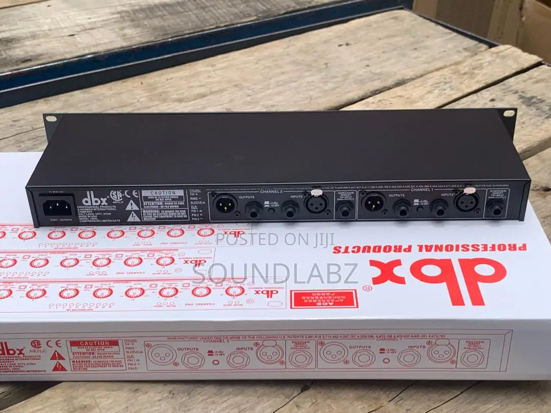 Dbx 166xl 2-channel Compressor/Limiter/Gate