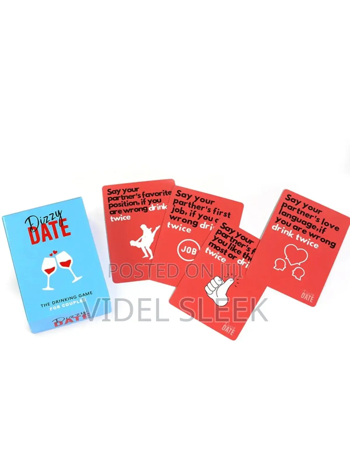 Dizzy Date Couple Drinking Card Game