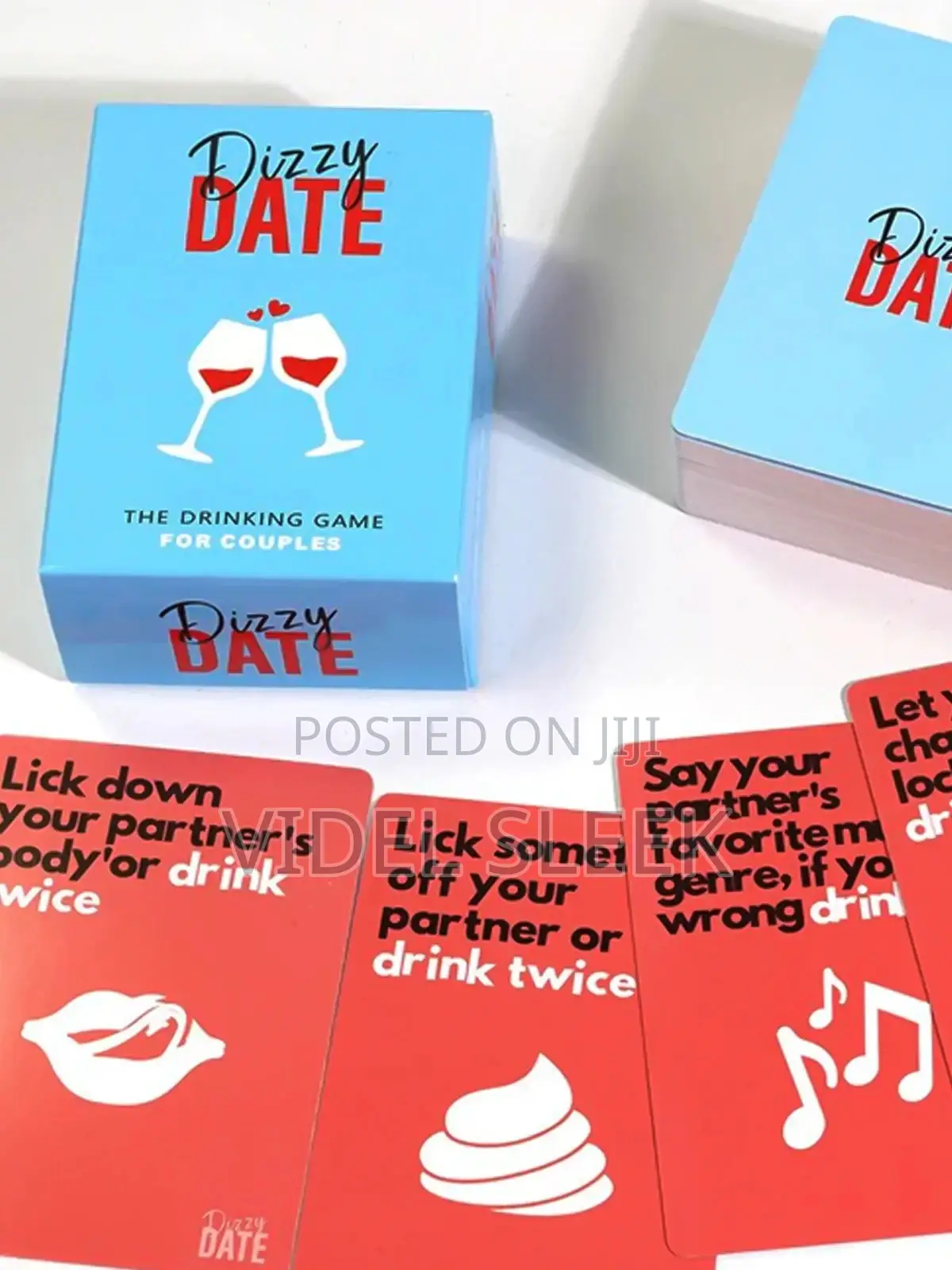 Dizzy Date Couple Drinking Card Game