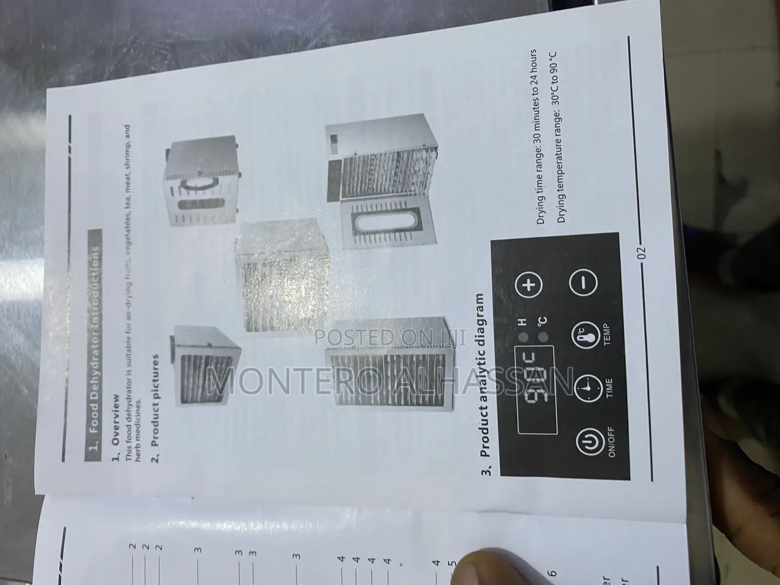 22 Layers Commercial Dehydrator