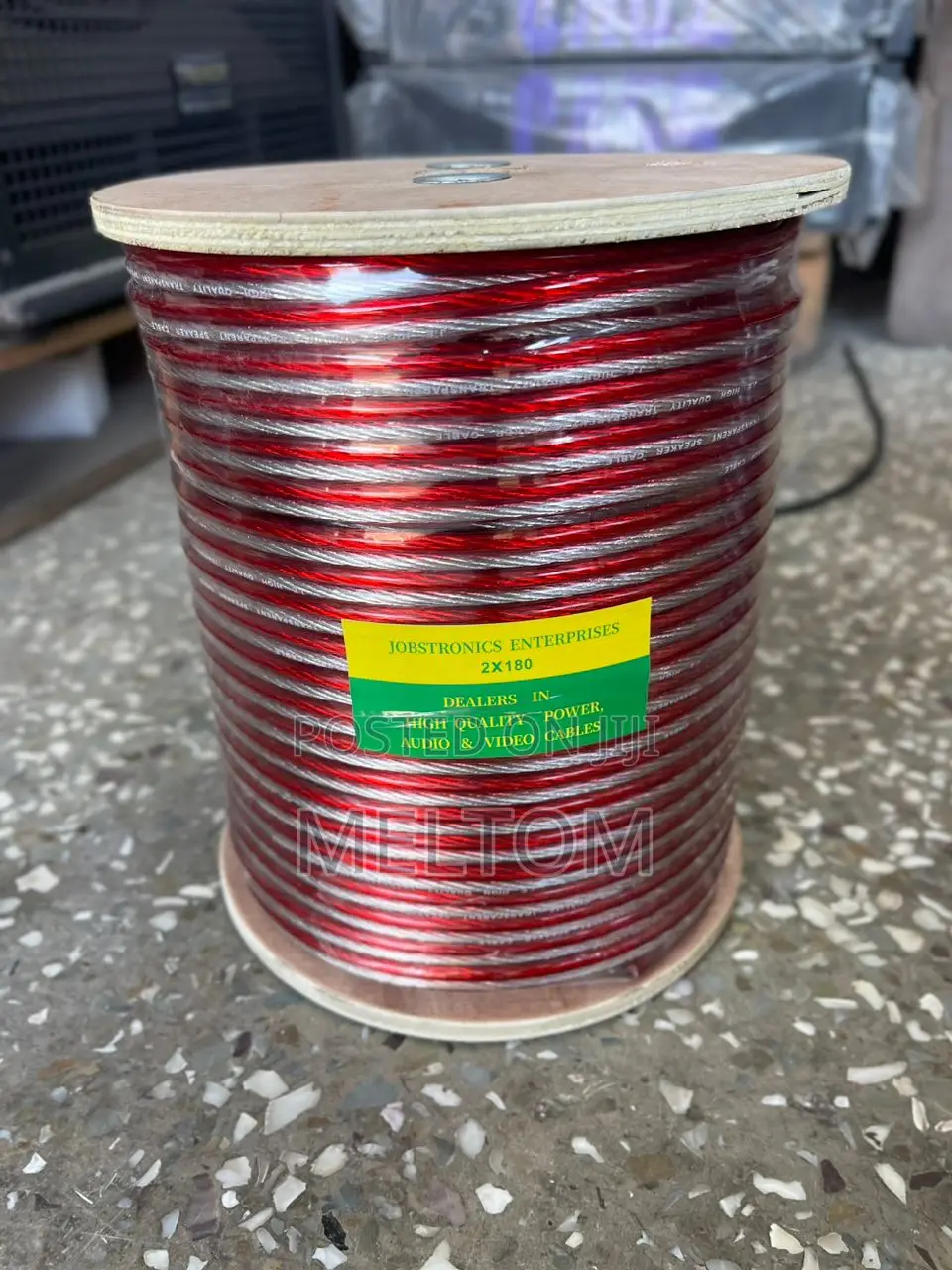 Thick Red Speaker Cable 100yards (2x180)