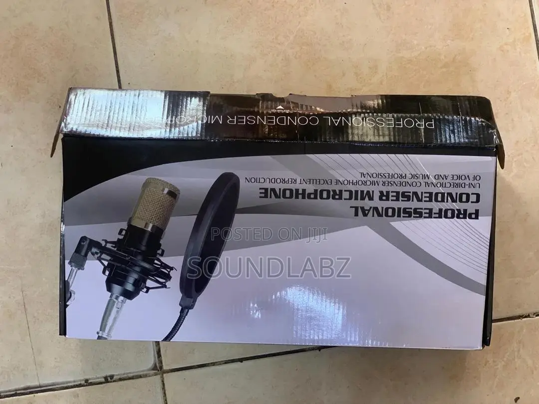 BM 800 Studio Condenser Microphone V8 Audio USB Set