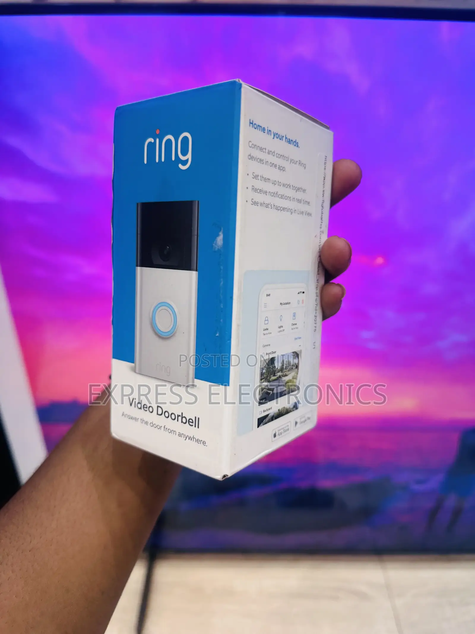 Very Affordable Doorbell Ring Video