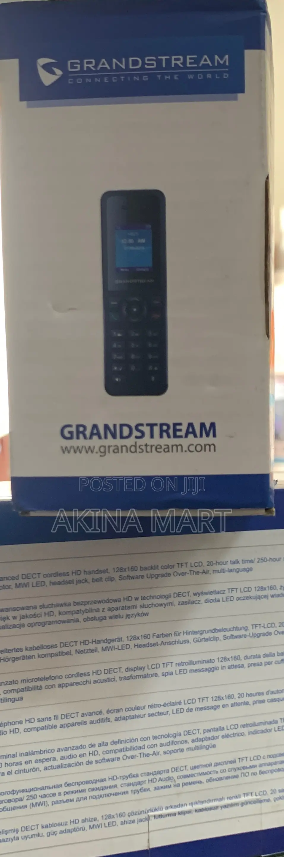 Grand-Stream DP720 DECT Cordless HD Handset