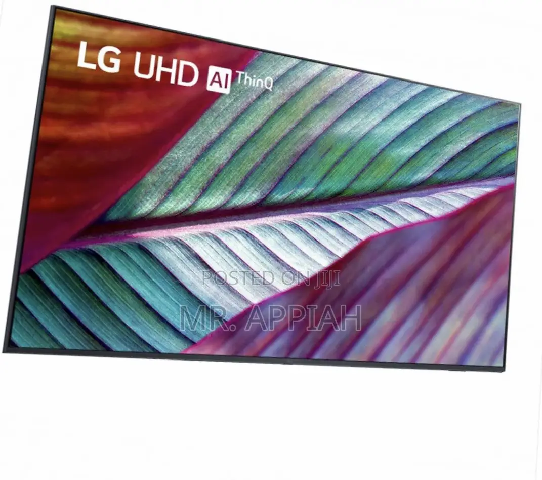 Sleek LG 75ur78 75 Inch Smart Led Tv(Black).