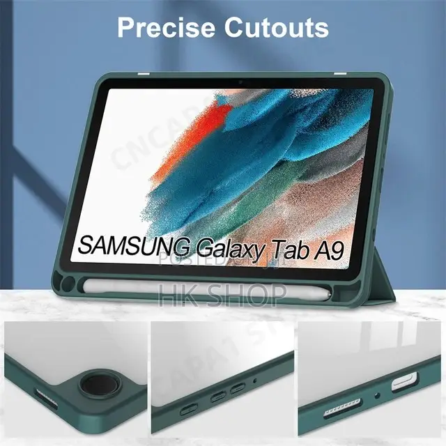 Samsung Galaxy Tab A9 Smart Case With Stylus Pen Slot Space